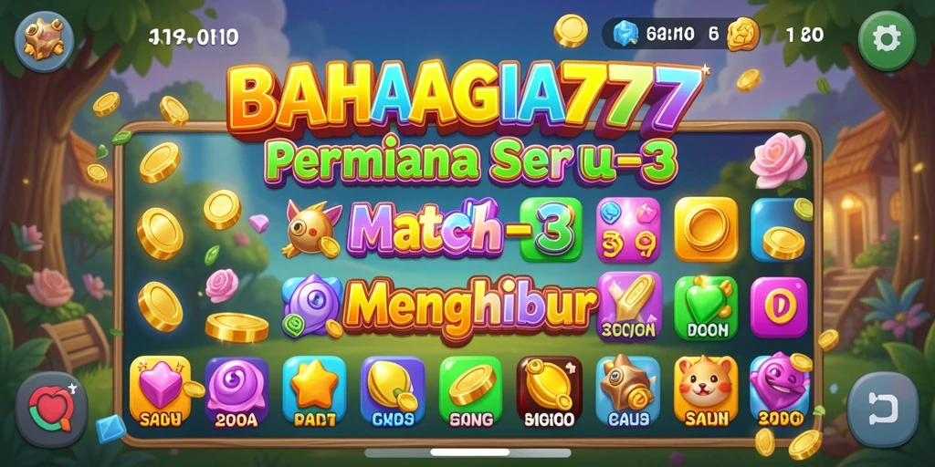 Tampilan menarik dari gameplay BAHAGIA777 yang penuh warna.