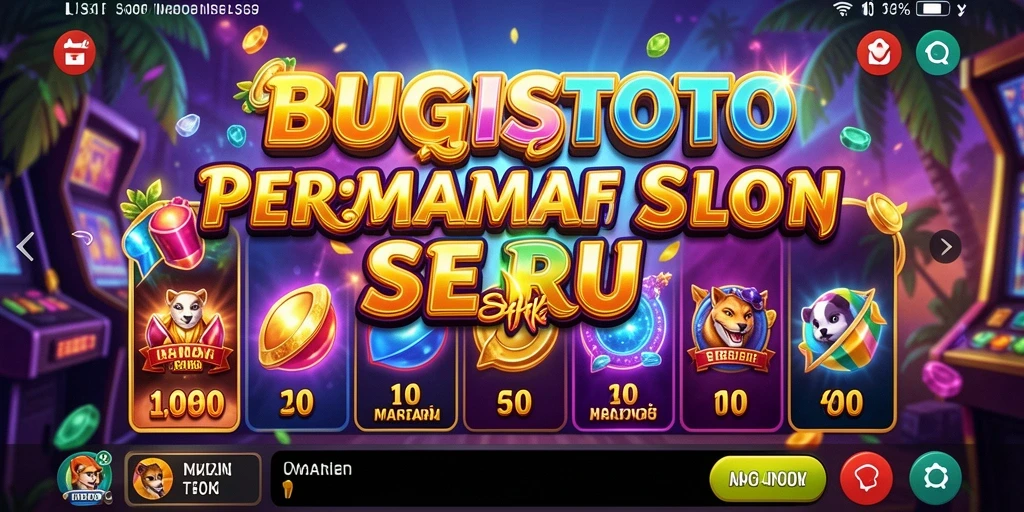 Tampilan gameplay seru dari permainan Slot BUGISTOTO.
