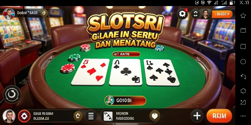 Tampilan menarik dari gameplay SLOTSRI yang seru dan kompetitif.